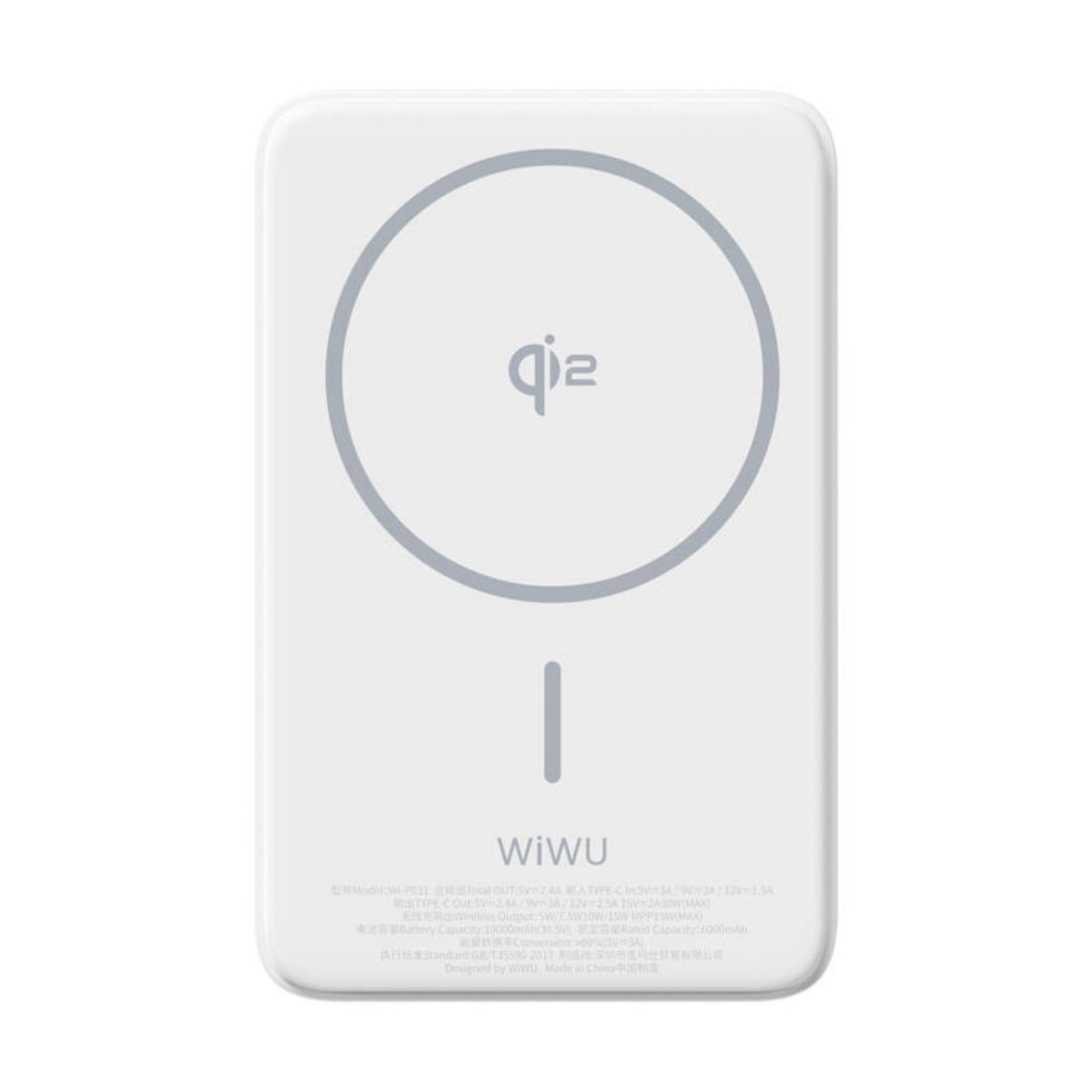 Wiwu Wi-P031 10000mAh Powerbank White