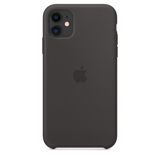 iPhone 11 Silicone Case - Black