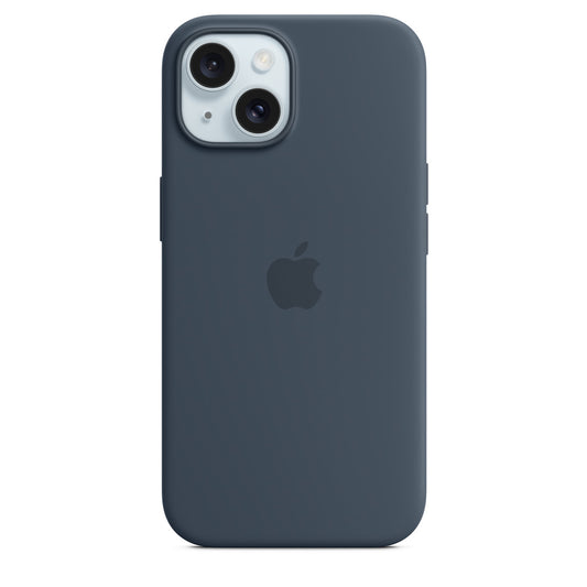 Silicone Case for iPhone 15 - Blue