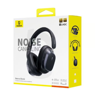 Baseus Bowie H1S Noise Cancellation Wireless Headphone Cluster Black