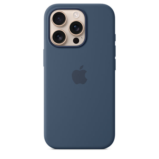 Silicone Case for iPhone 16 Pro Max - Blue