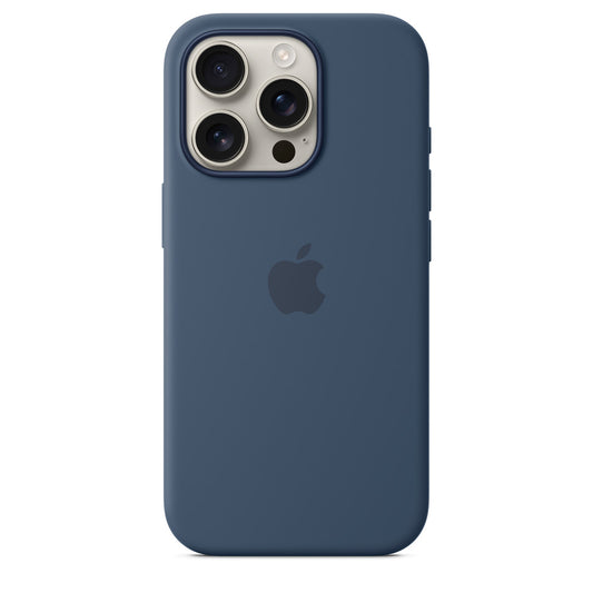 Silicone Case for iPhone 16 Pro - Blue