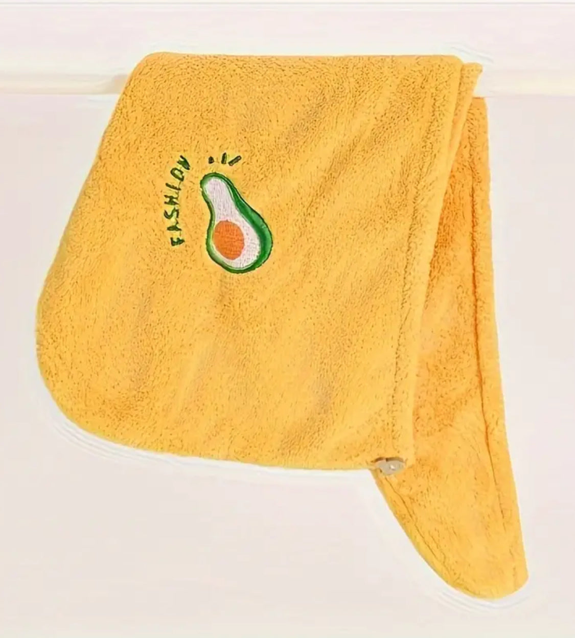Magic Microfiber Hair Drying Towel – Quick-Dry Turban with Button