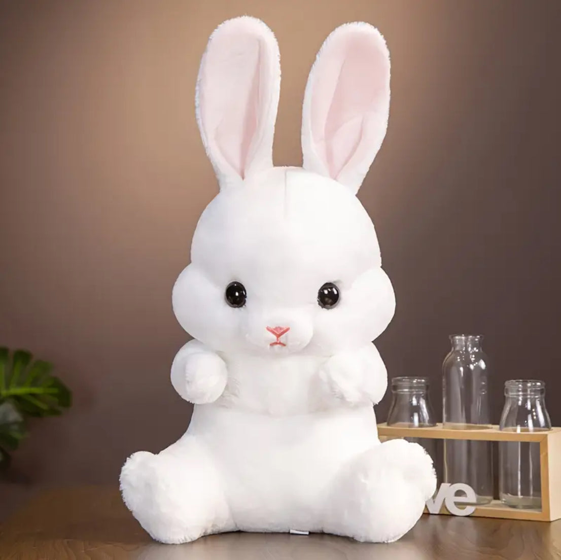 Long-Eared Rabbit Plush Toy – Soft, Cuddly Bunny