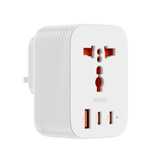 Wiwu WI-UA008 Power Cube 30w GAN Travel Charging Adapter UK