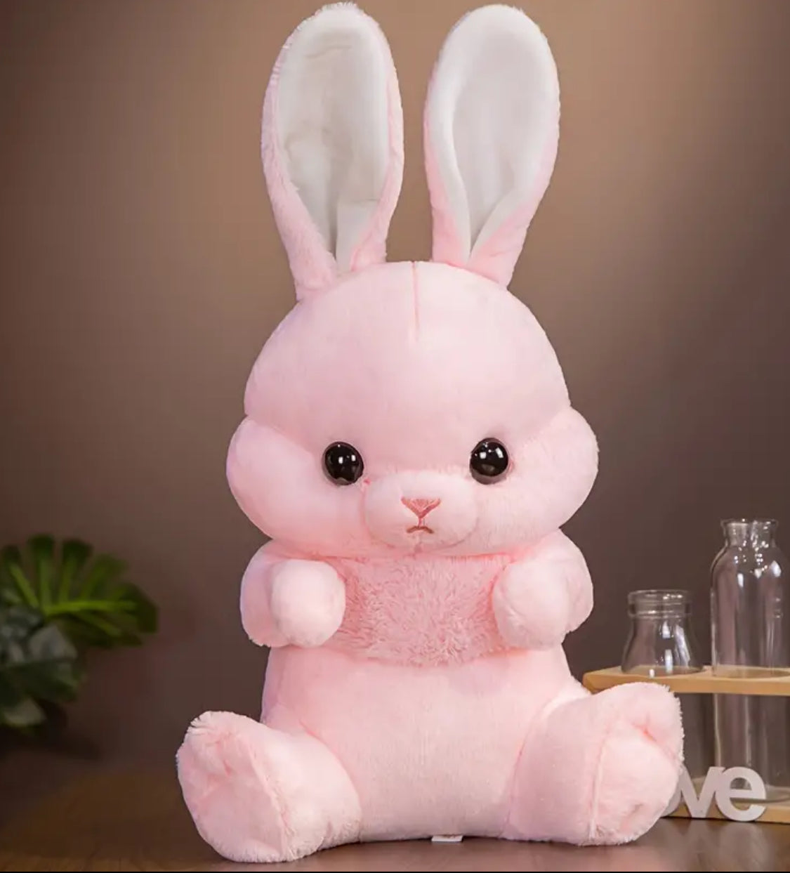 Long-Eared Rabbit Plush Toy – Soft, Cuddly Bunny