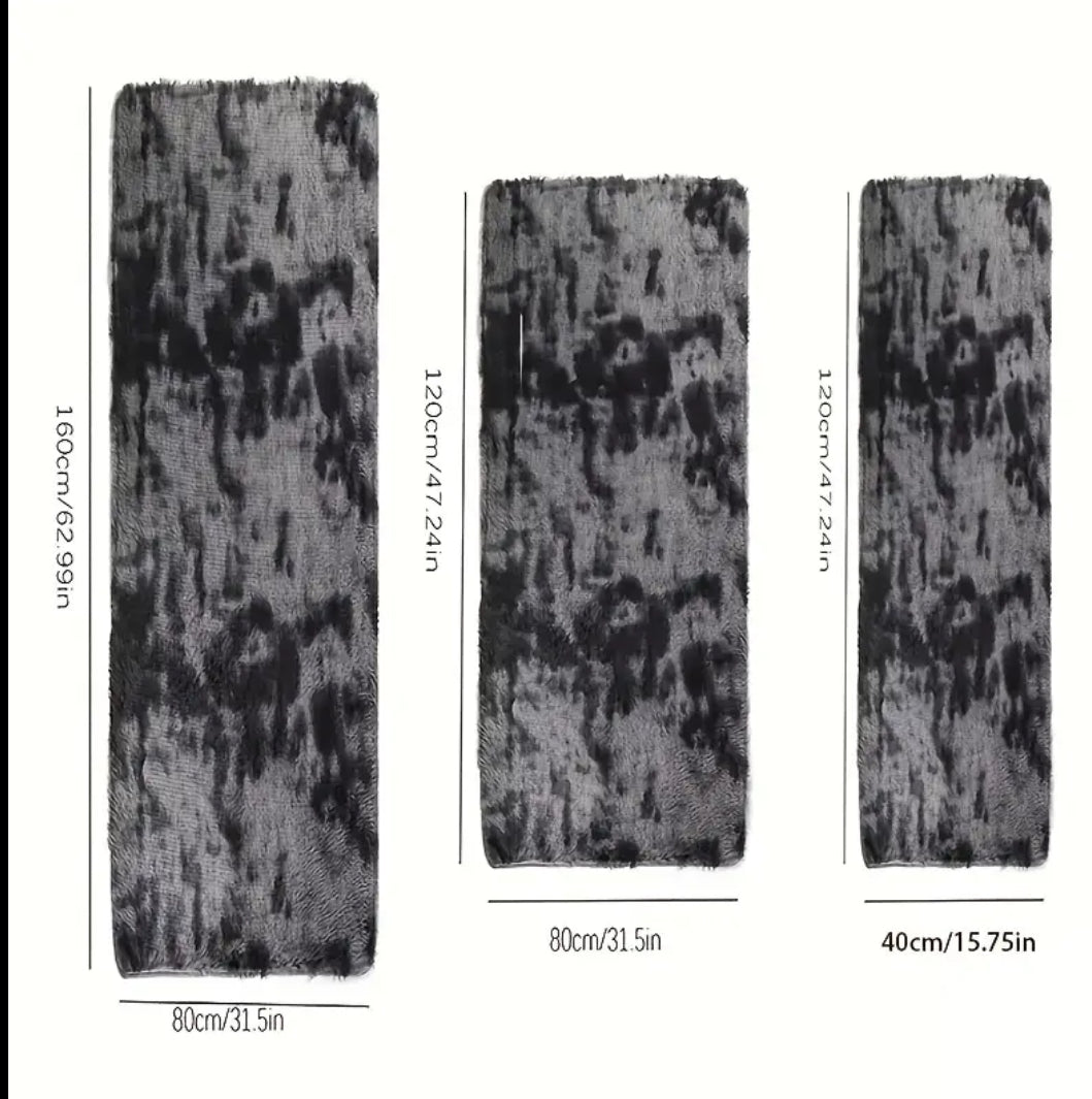 Soft Non-Slip Geometric Mat