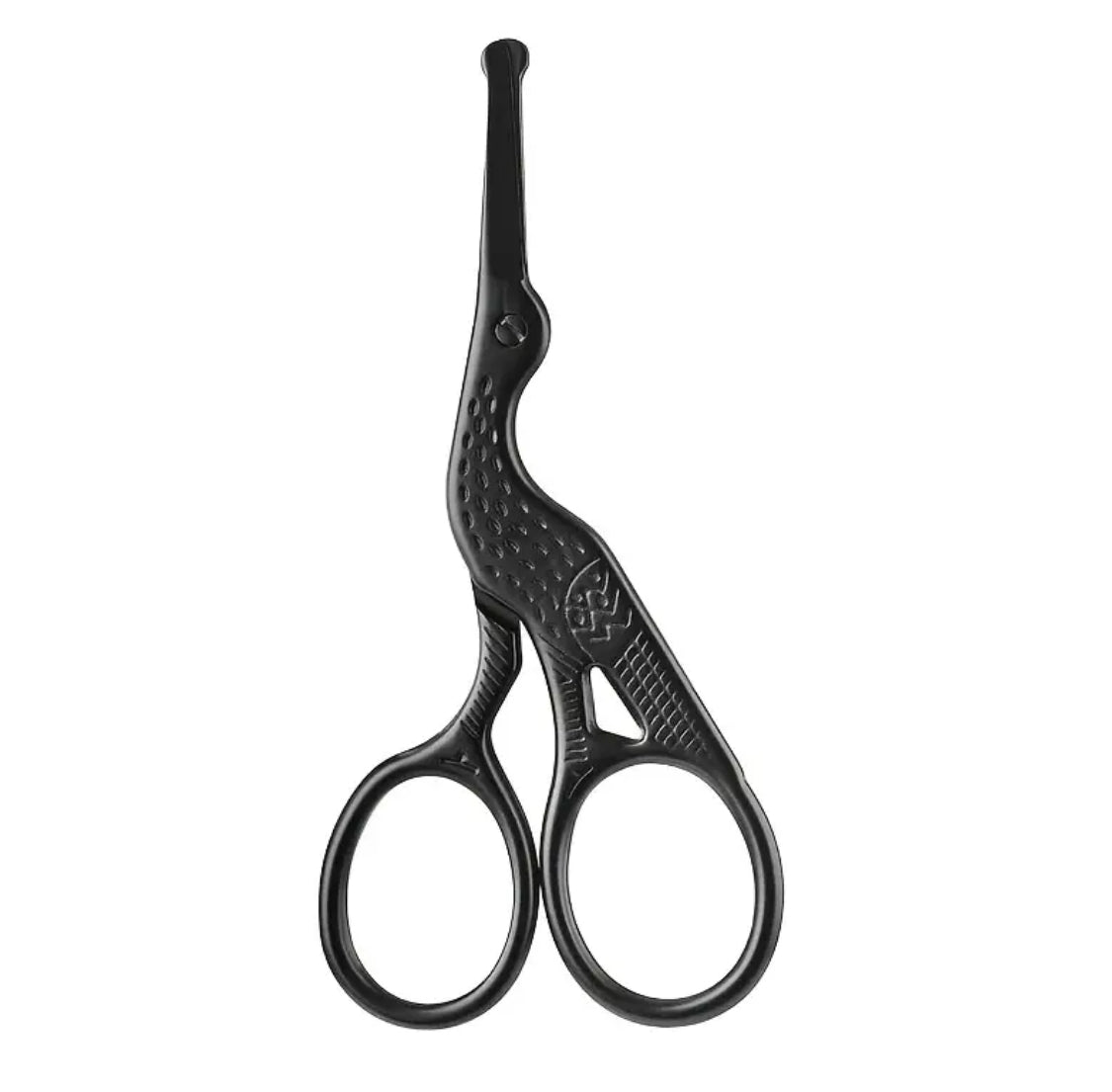 Stainless Steel Safety Scissors – Round Tip for Nose, Beard & Eyebrows
