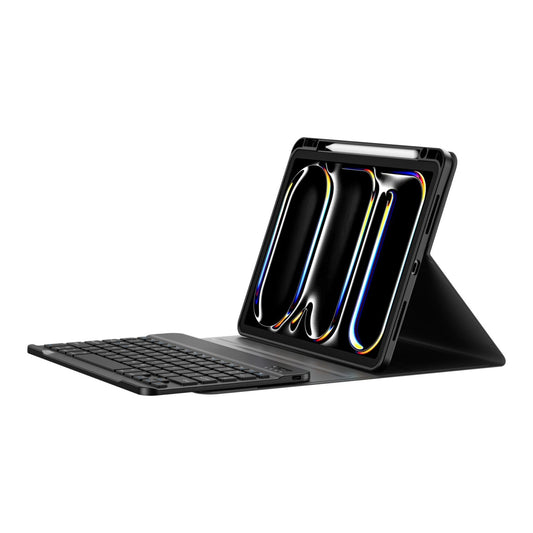 3-in-1 iPad Keyboard Case with Stand & Stylus For iPad Air 13 12.9 2024-2025