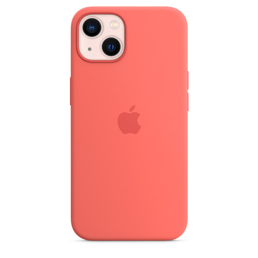 iPhone 13 Silicone Case - Pink Pomelo