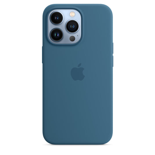 Phone 13 Pro Pro Max Silicone Case - Blue Jay