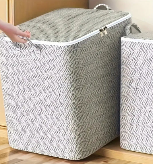 Extra Large Foldable Laundry Basket with Lid - 110L/220L