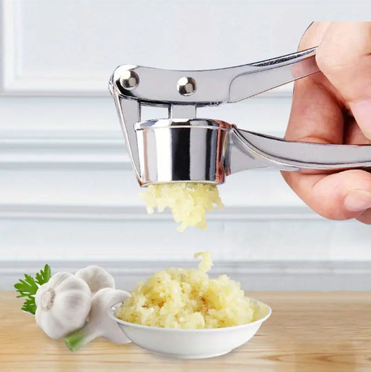 Stainless Steel Garlic Press