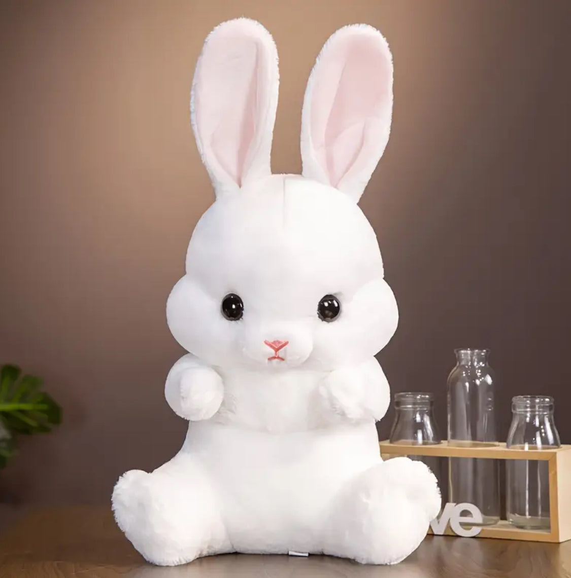 Long-Eared Rabbit Plush Toy – Soft, Cuddly Bunny