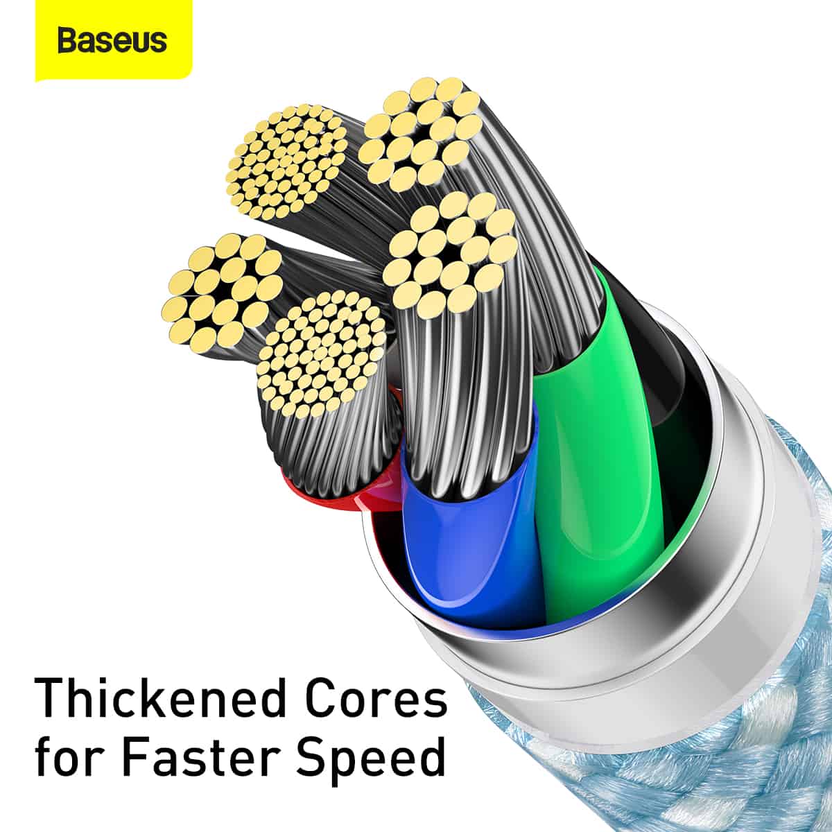 Baseus Dynamic Series Fast Charging Data Cable USB to  Lightning - iPhone